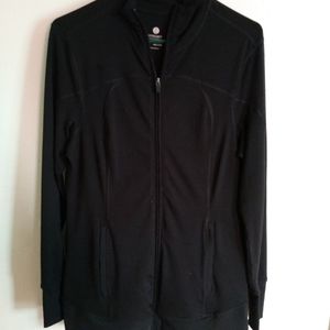 Fitted work out jacket